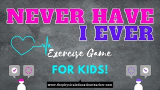 Never Have I Ever Kids Exercise Game (w/audio) screenshot 5