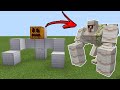 ENCONTRAMOS O SUPER GOLEM DE FERRO MUTANTE NO MINECRAFT!!