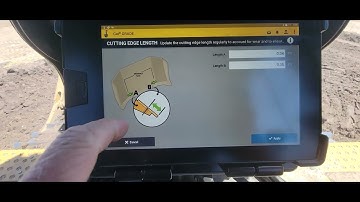 Trimble Earthworks - Checking and Adjusting Blade Wear