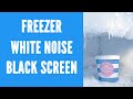 Humming freezer sound with black screen for sleeping [WHITE NOISE - BLACK SCREEN]