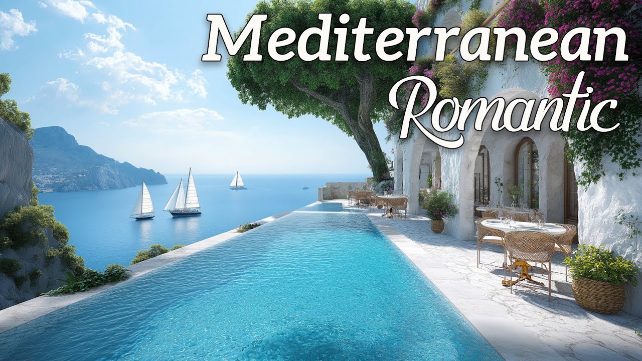 Chill Mediterranean Music 🏡🌊 2+ Hours of Relaxing Italian & Greek Music by the Coast