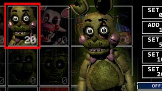 Toy Bonnie in style of Springtrap! Toy Bonnie Trap! #2 (UCN Mods)