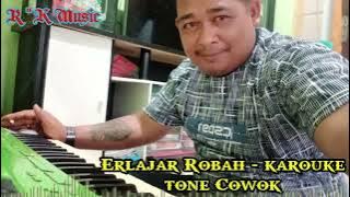 Karaoke lagu karo : ErLajar Robah - versi Penceng - Tone Cowok.