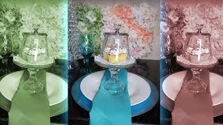 Some things in life are free, while other are, “just that simple.”
today we will be recreating individual dessert cloches for $4.00 a
piece; t...