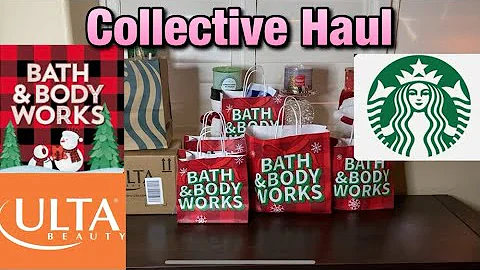 *COLLECTIVE HAUL* BATH & BODY WORKS, STARBUCKS & U...