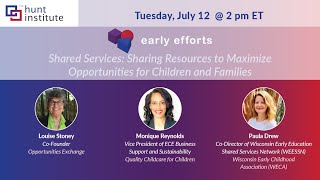 Early Efforts | Shared Services: Sharing Resources to Maximize Opportunities for Children & Families
