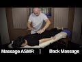 Asmr massage back complete body relaxation