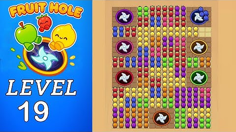 Fruit Hole Level 19 Walkthrough