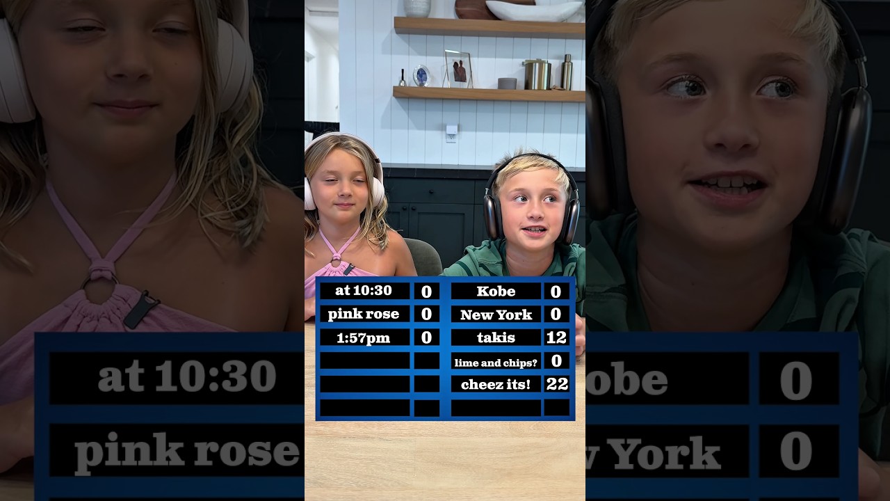 Family feud headphones challenge!