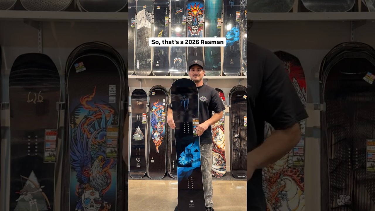Gear Review: Lib Tech Rasman Snowboard with Chris Rasman!  