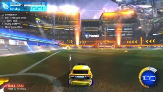 Rocket League Training Double Hit!