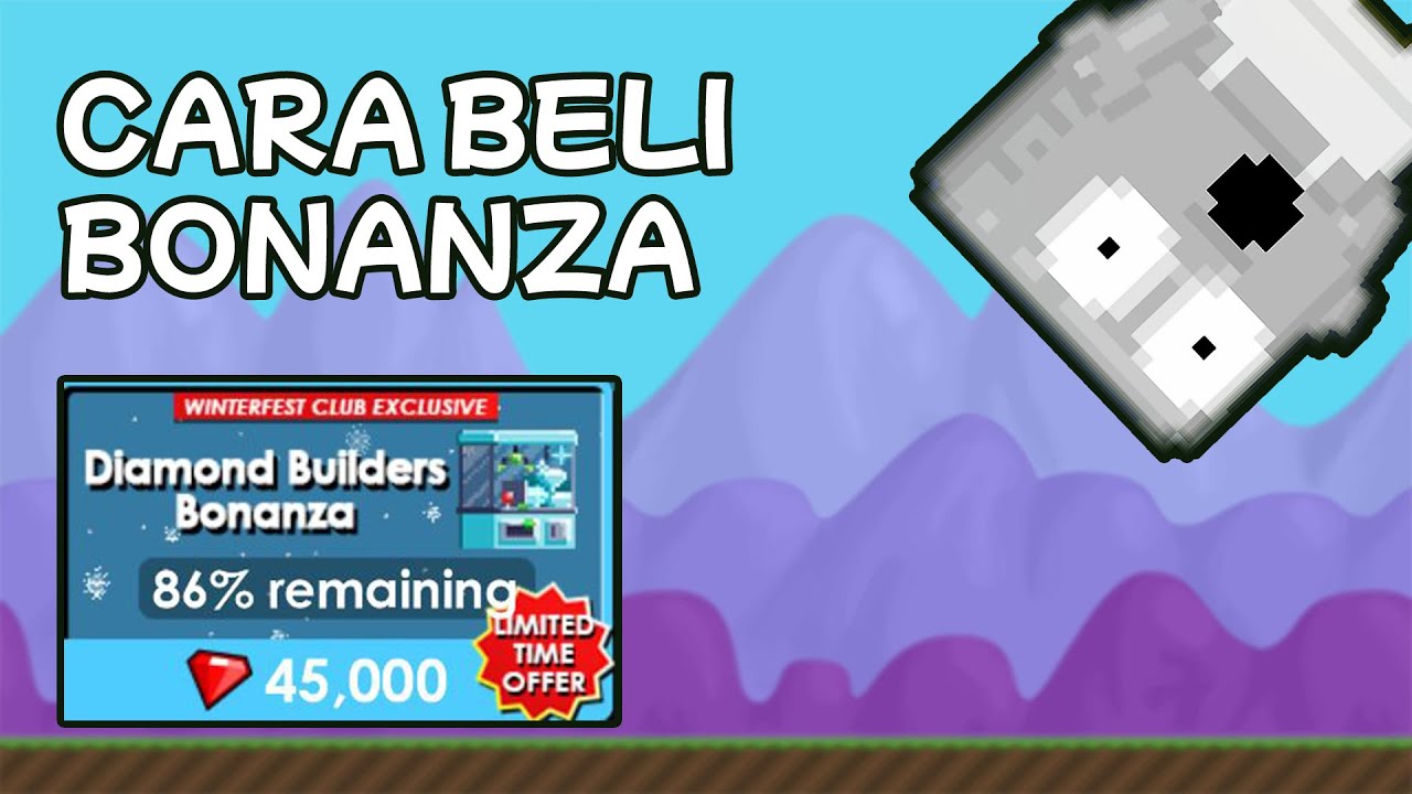 📢 CARA BELI DIAMOND BUILDERS BONANZA | Growtopia Indonesia