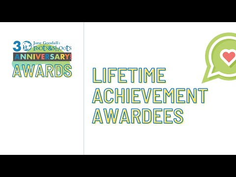 Roots & Shoots 30th Anniversary Awards | Mary Lewis, Lifetime Achievement Award