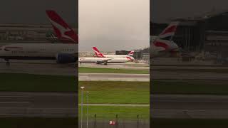 Qantas at Heathrow A380 Time lapse #somebloke #planespotting