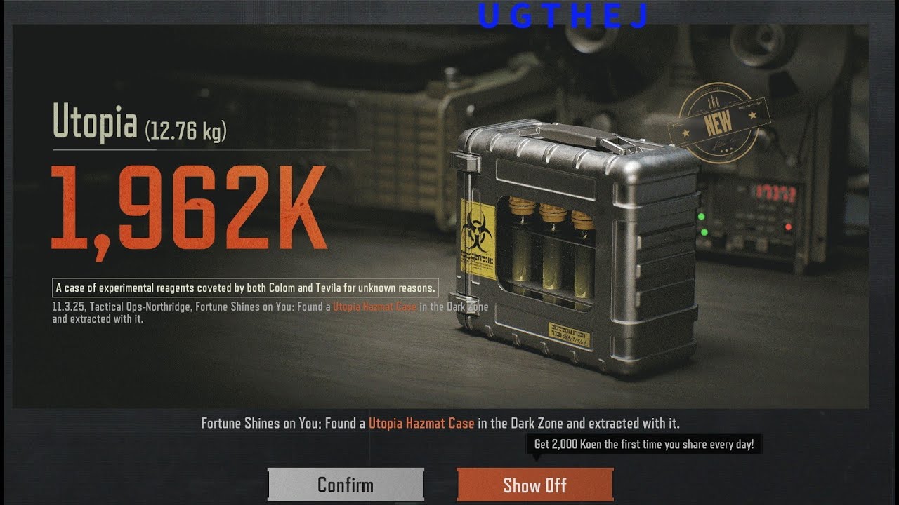 I Finally Found Utopia Hazmat Case In Arena Breakout - YouTube