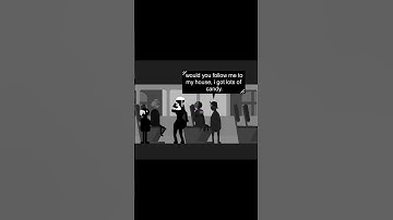 Tall Lady Victoria and a nice old man protecting Willow inside a bus #gamedev