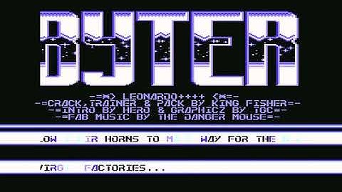 Byterapers Incorporated Intro 14 ! Commodore 64 (C64)