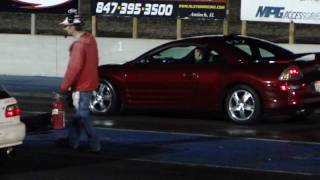 3G Eclipse Turbo vs Honda Civic