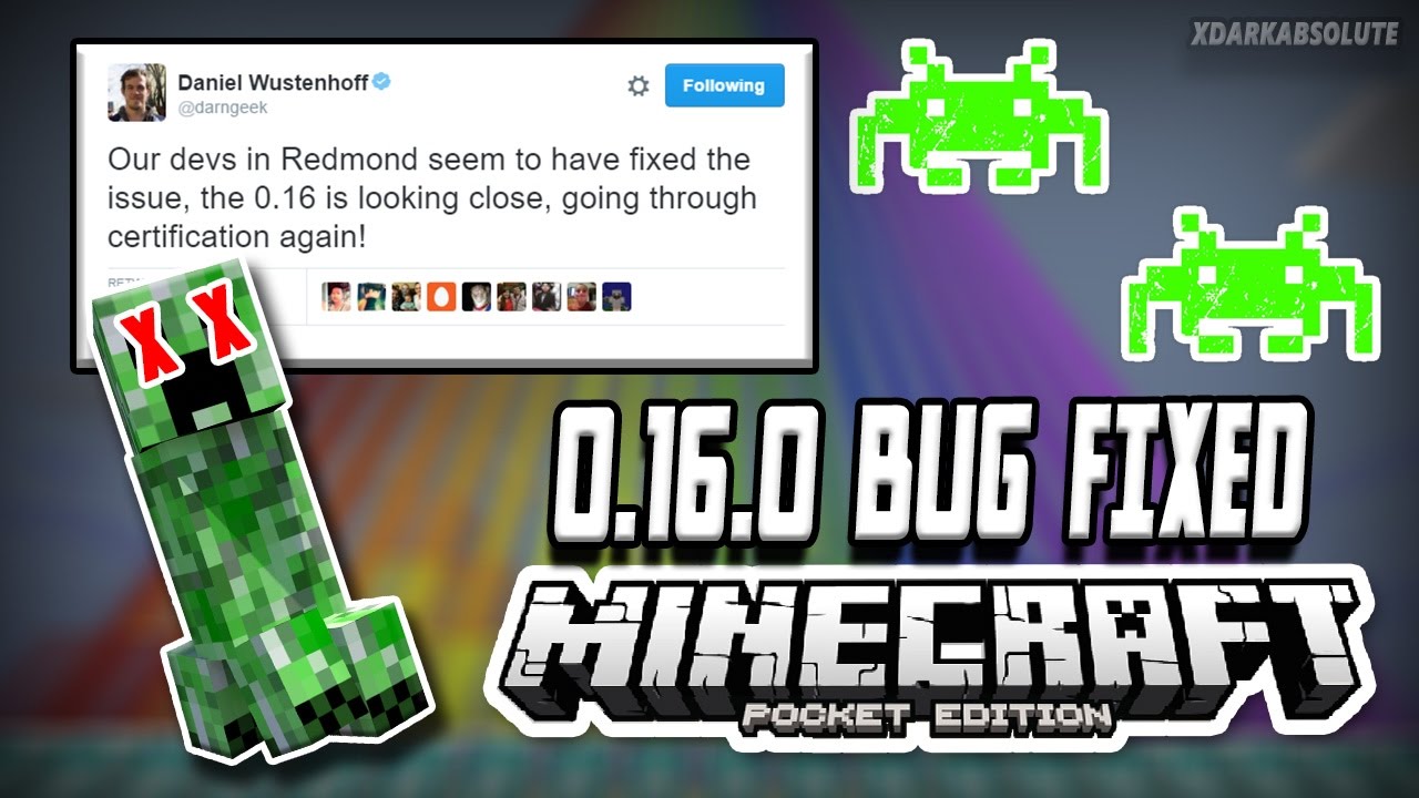 CREEPER BUG FIXED!! RELEASE SOON!! - MCPE 0.16.0 News (Pocket Edition)