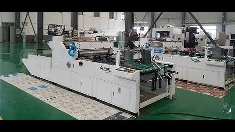HUATAI HT1100TC HIGH SPEED Automatic Window Patching  Corrugated Box 10000SHEETS PER HOUR