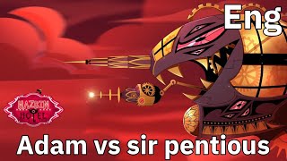 Adam va Sir Pentious | Hazbin hotel | season 1 episode 8