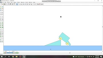 How to make a car in Interactive Physics and what can it do!