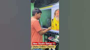 Disha Online Classes | New Studio Setup 🥰| #dishaonlineclasses #sanjaysirkaladla #happiness #new
