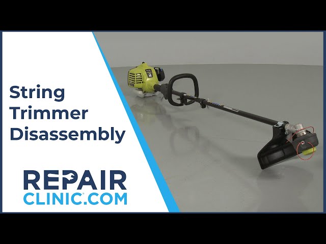 メンテナンス Ryobi RYOBI TRIMMER SERVICE KIT AND REPAIR - YouTube
