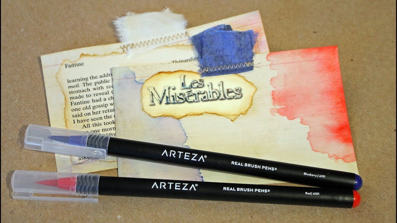 Tutorial and Review of Watercolor Brush Pens by Arteza YouTube