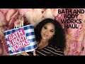 BATH AND BODY WORK HAUL ! $5.95 FRAGRANCE MIST SALE , CANDLES &amp; MORE !