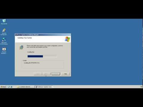 MS Windows Server 2003 Enterprise Edition Service Pack 2 installation