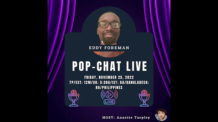 POP CHAT with Eddy Foreman