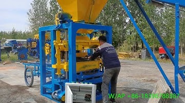 Dobestar Semi Automatic Type Block Making Machine QT4-26