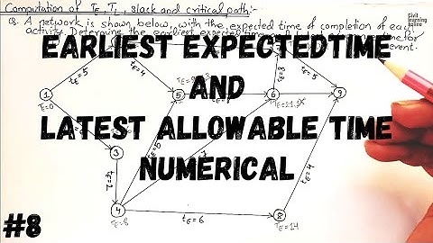 Critical Path Method | Finding the Critical Path, duration and project duration | EST, EFT, LST, LFT