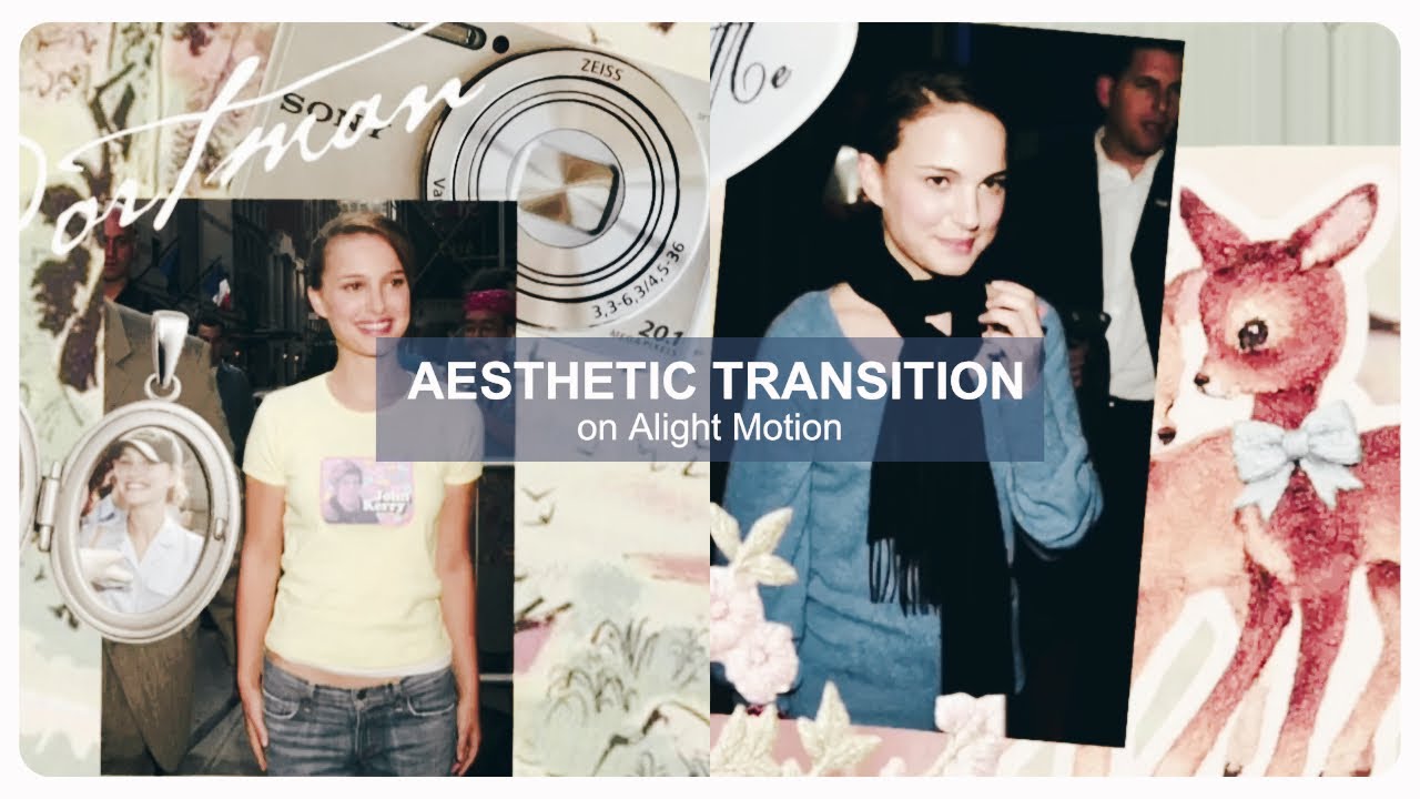 Aesthetic/advanced transition tutorial | Alight Motion