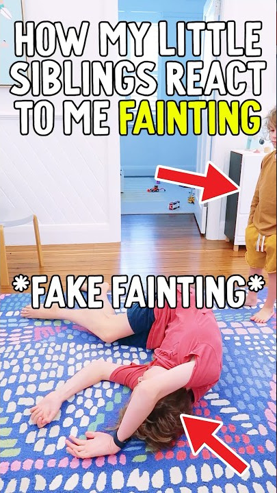 Unexpected Ending to Fake Fainting prank on siblings... #norrisnuts watch more below...