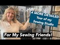 Sewing Studio Tour 2 A More Detailed Tour Of My Sewing Equipment And Supplies For A Bridal Sewist