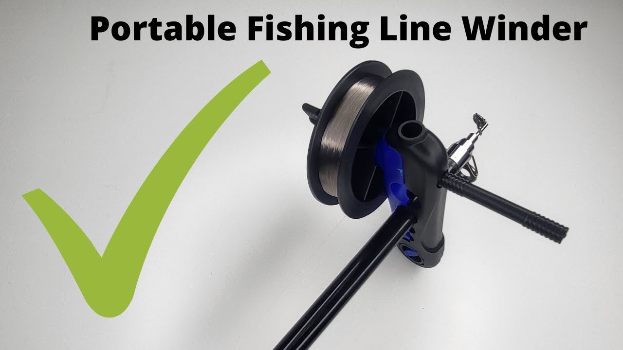 How to Spool Any Fishing Reel Using Cheap and Portable Mini
