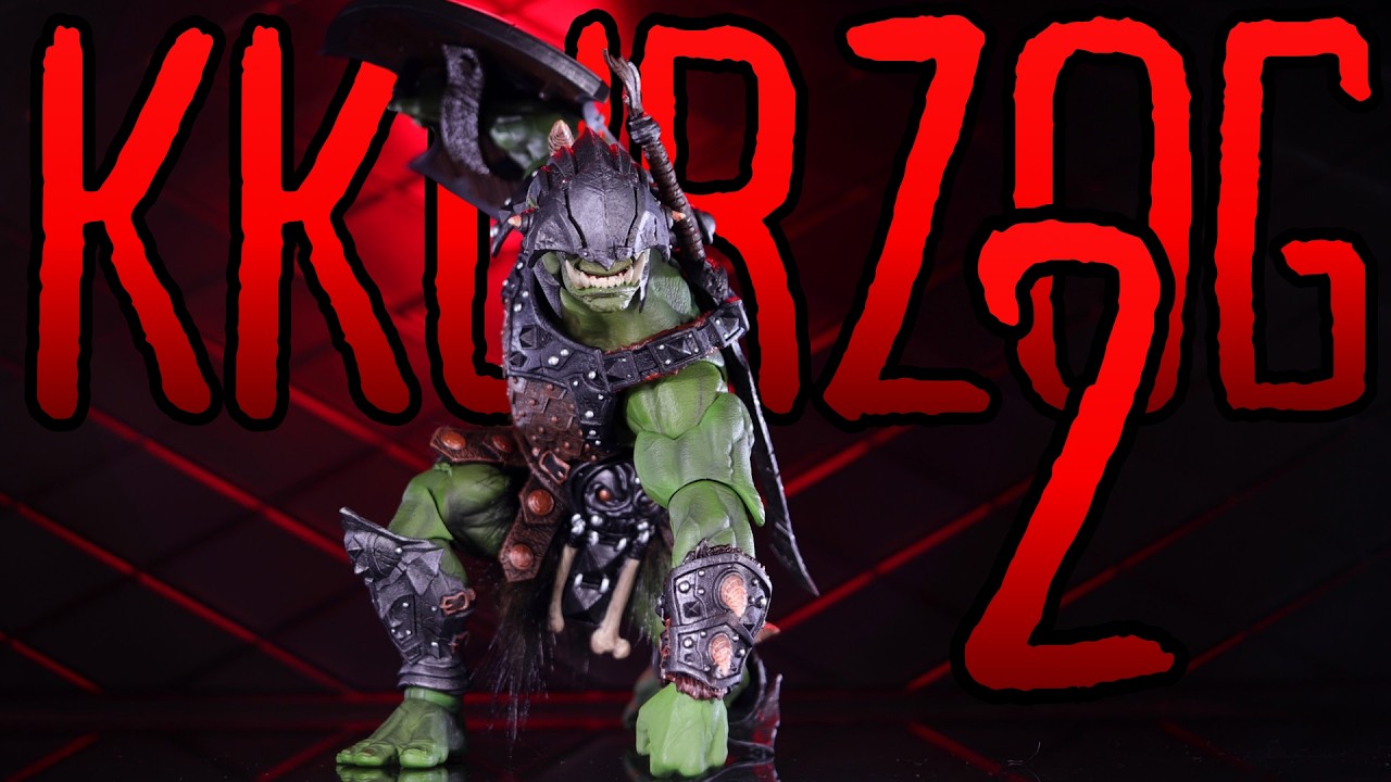 Mythic Legions Kkurzog 2 - Legacies of Mythoss Action Figure - YouTube