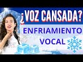 EJERCICIOS PARA RECUPERAR LA VOZ CANSADA y RONCA. Enfriamiento vocal  Clases de canto. Natalia Bliss