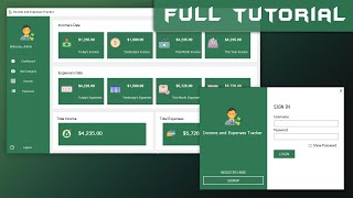 C# Full Tutorial - Income and Expenses Tracker System screenshot 5