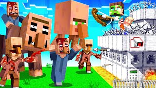 Mutant Villagers vs The Most Secure Houses in Minecraft (movie)