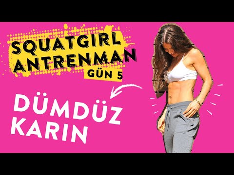 Squatgirl Antrenman Serisi: Karın Yağları Eritme