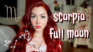 SCOPRIO FULL MOON: PAINFULLY LETTING GO! (april 23rd, 2024)