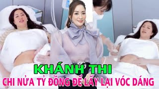 Khánh Thi chi nửa tỷ để lấy lại vóc dáng, lộ vòng 2 "núng nính" mỡ sau 3 lần sinh con với Phan Hiển