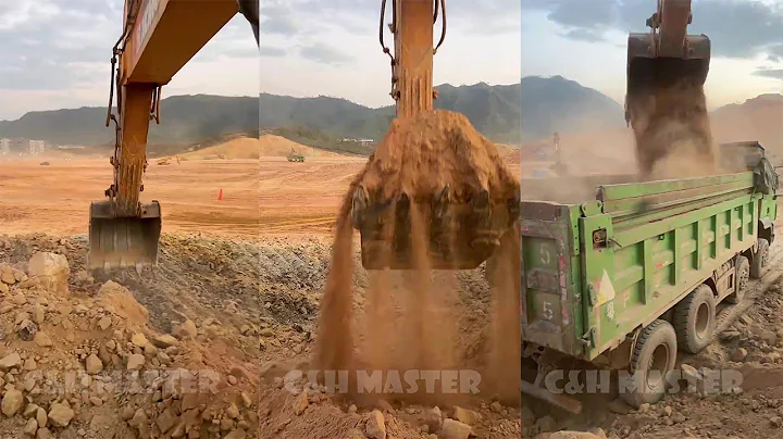 The Process Of Soil Excavation And Transportation P328