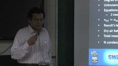 Lecture 04 : Mass balance including phase equilibrium