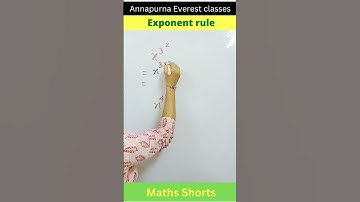 daily maths | exponent rule #mathshorts #shorts #shortsvideo #viral #viralvideo #trending #ytshorts