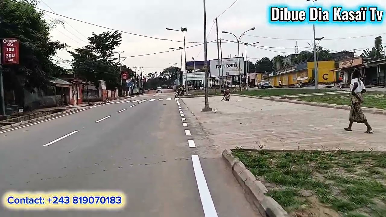 Le Boulevard LD Kabila dans sa nouvelle forme quelle merveille!