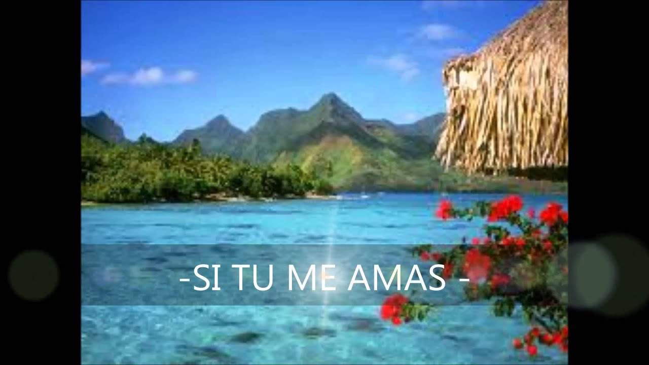 Si Tu Me Amas Karaoke YouTube